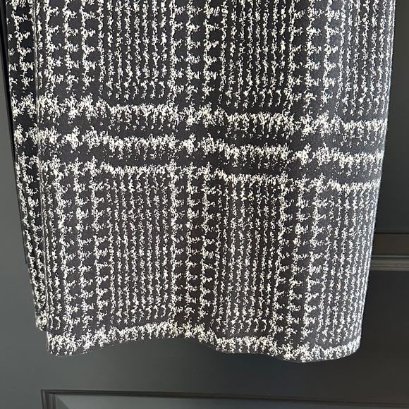 Talbots Black and White Houndstooth-like Dress Size 2 - Picture 5 of 9